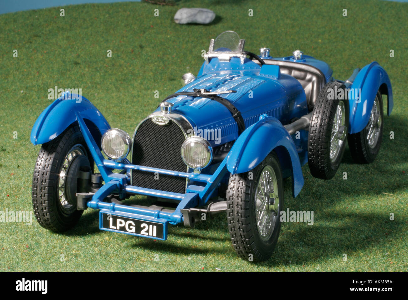 Oldtimer Car Model Bugatti Type 59 Stock Photo Alamy