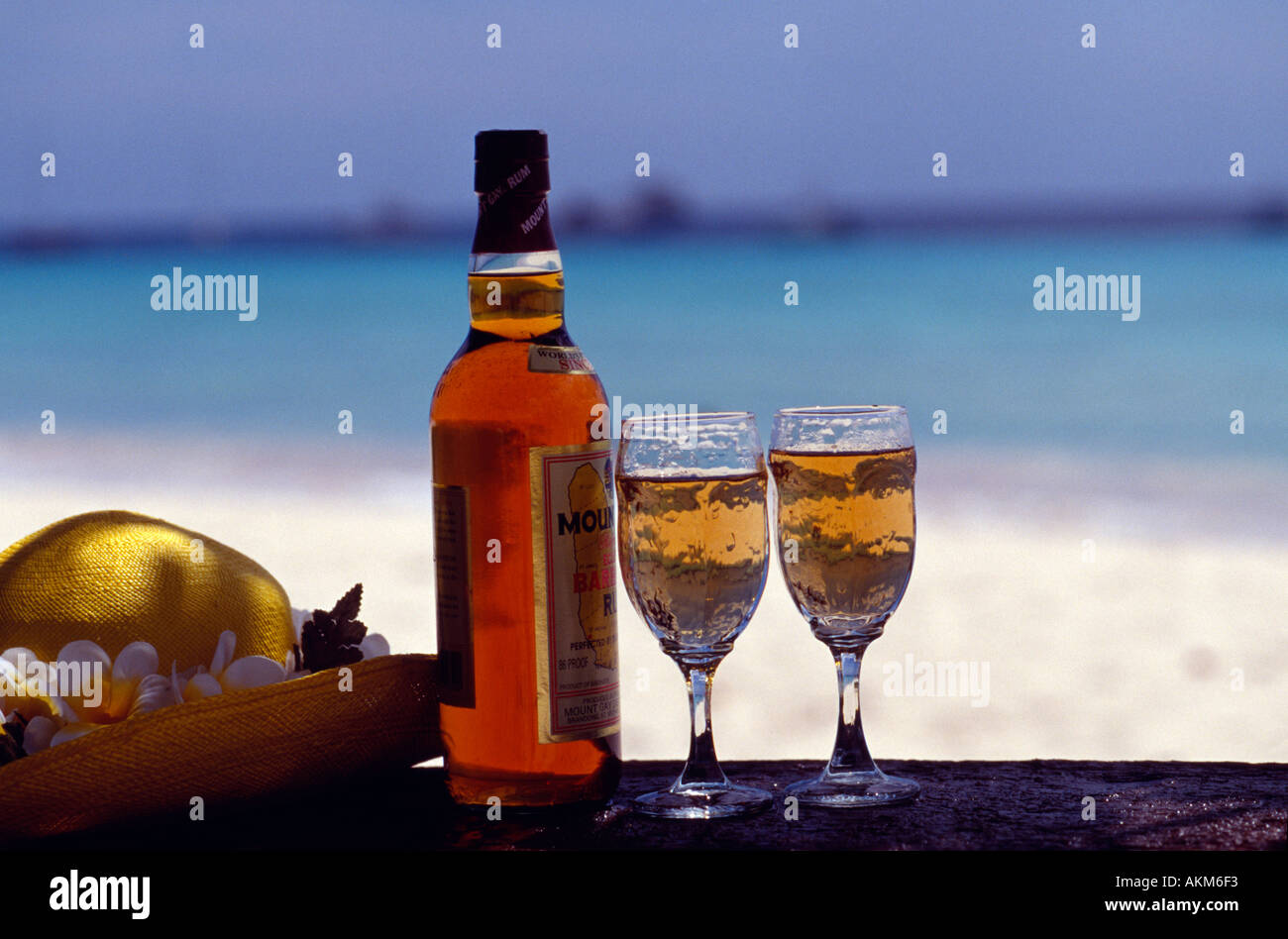 Barbados rum beach hires stock photography and images Alamy