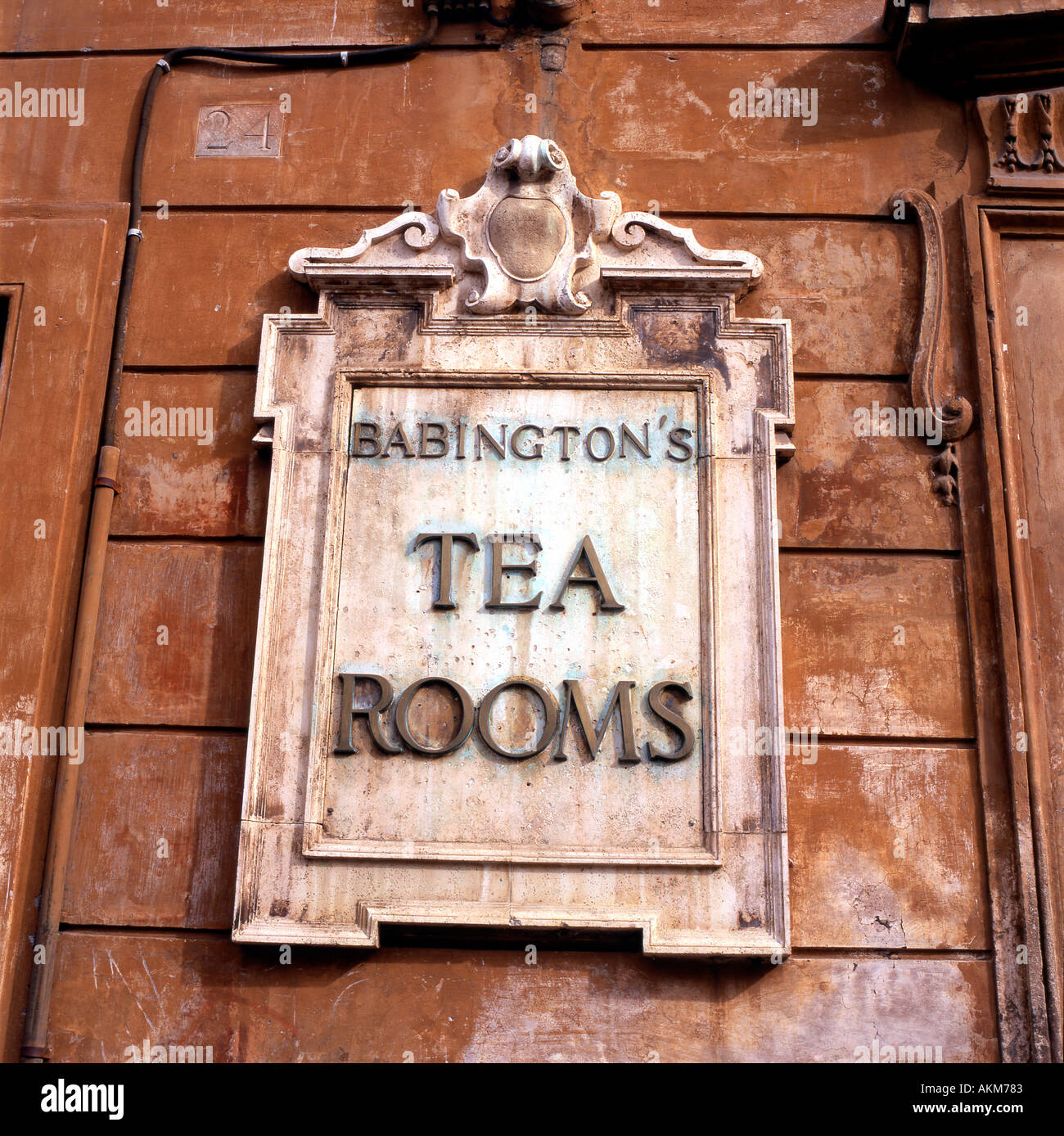 Babingtons restaurant tea room piazza hires stock photography and images Alamy