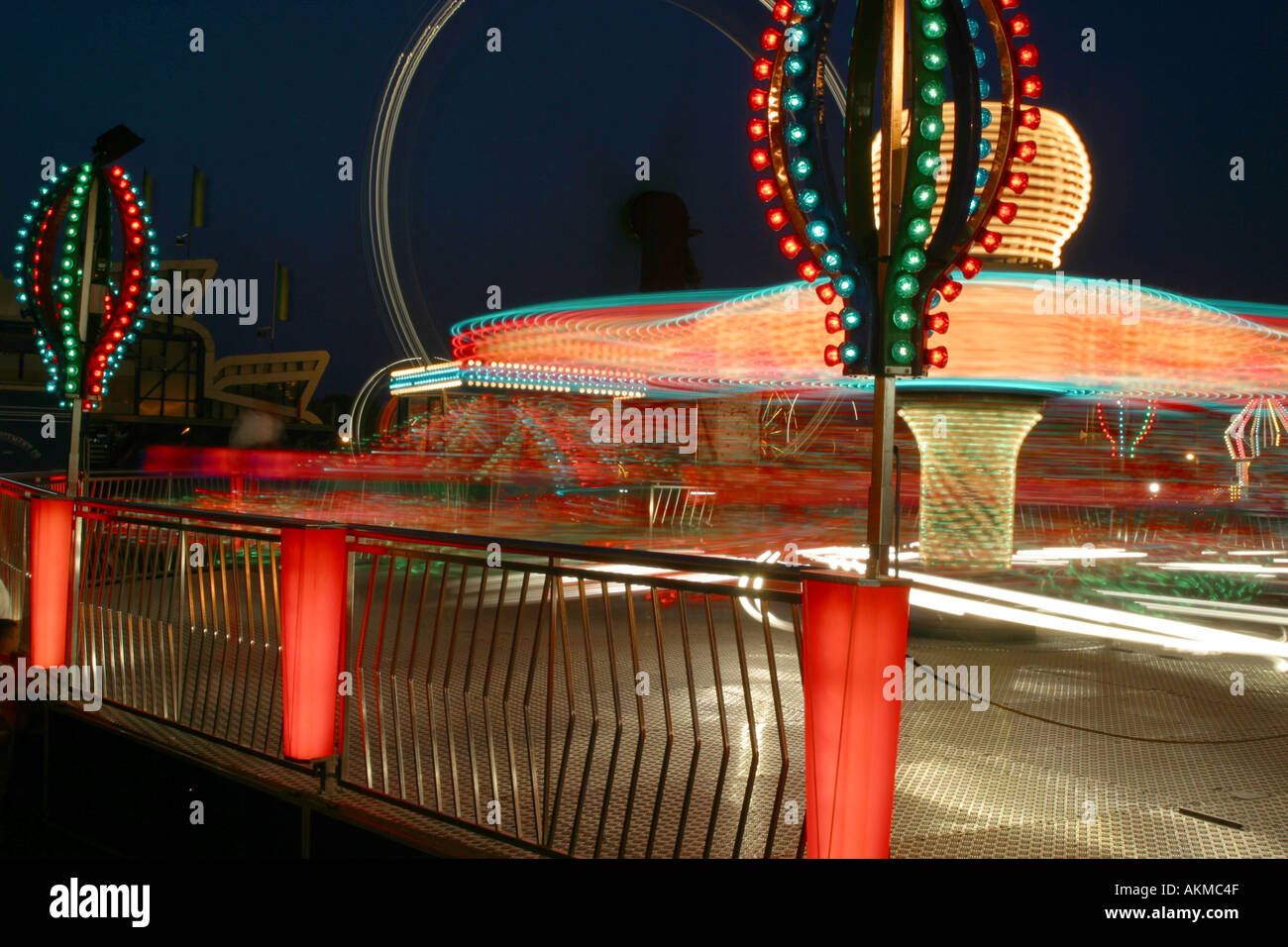 Twister Carnival Rides Ride named Twister Canfield Fair at Canfield