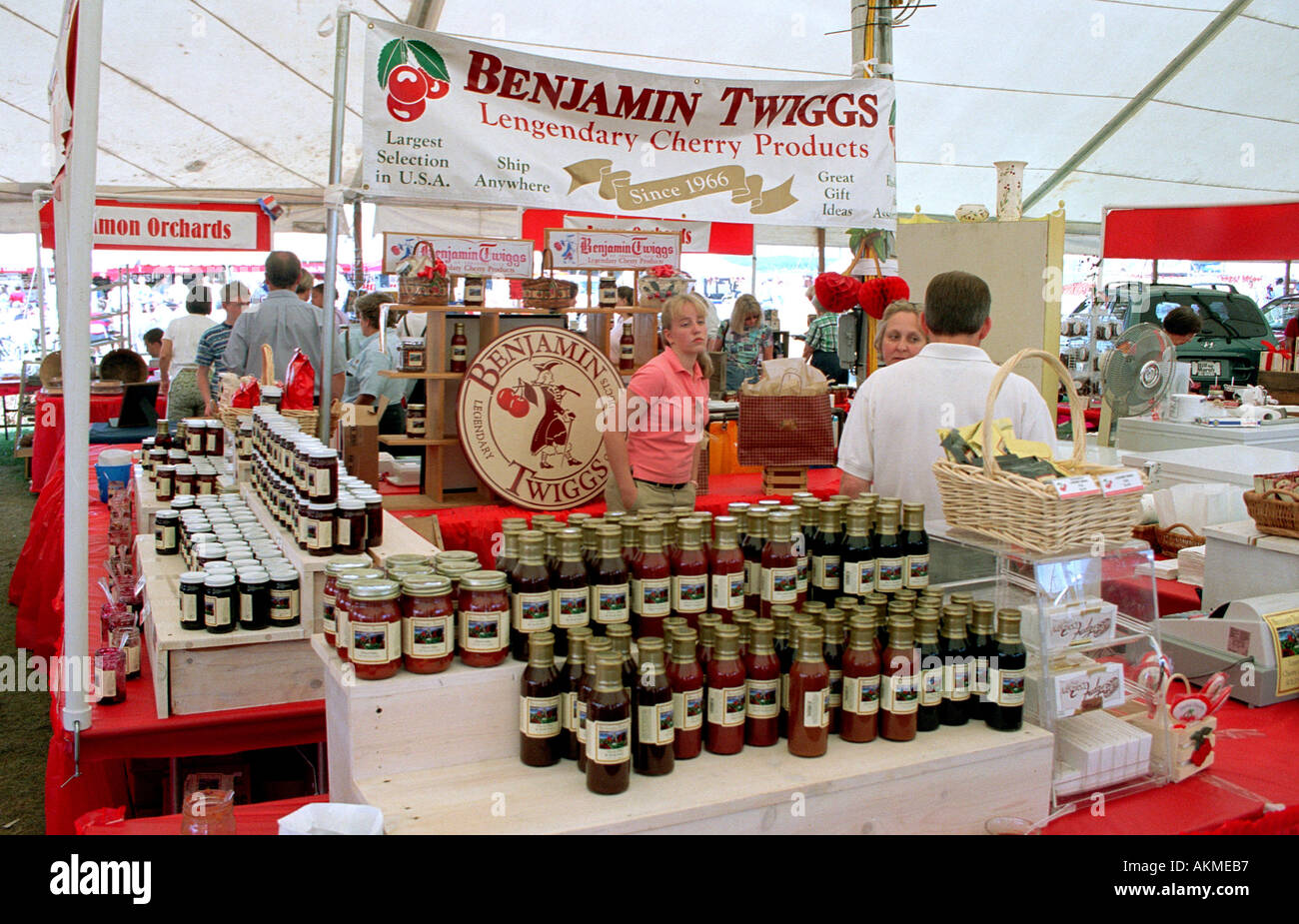 Traverse City Michigan National Cherry Festival Stock Photo Alamy