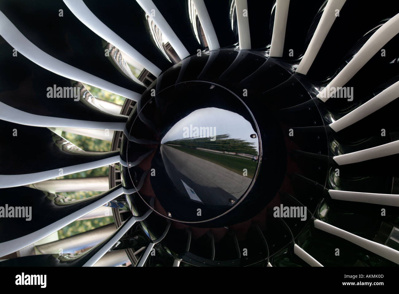 777 Jet Engine Intake Close up 3 Stock Photo - Alamy