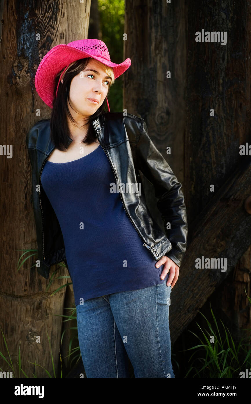 Pink Cowboy Hat High Resolution Stock Photography and Images - Alamy