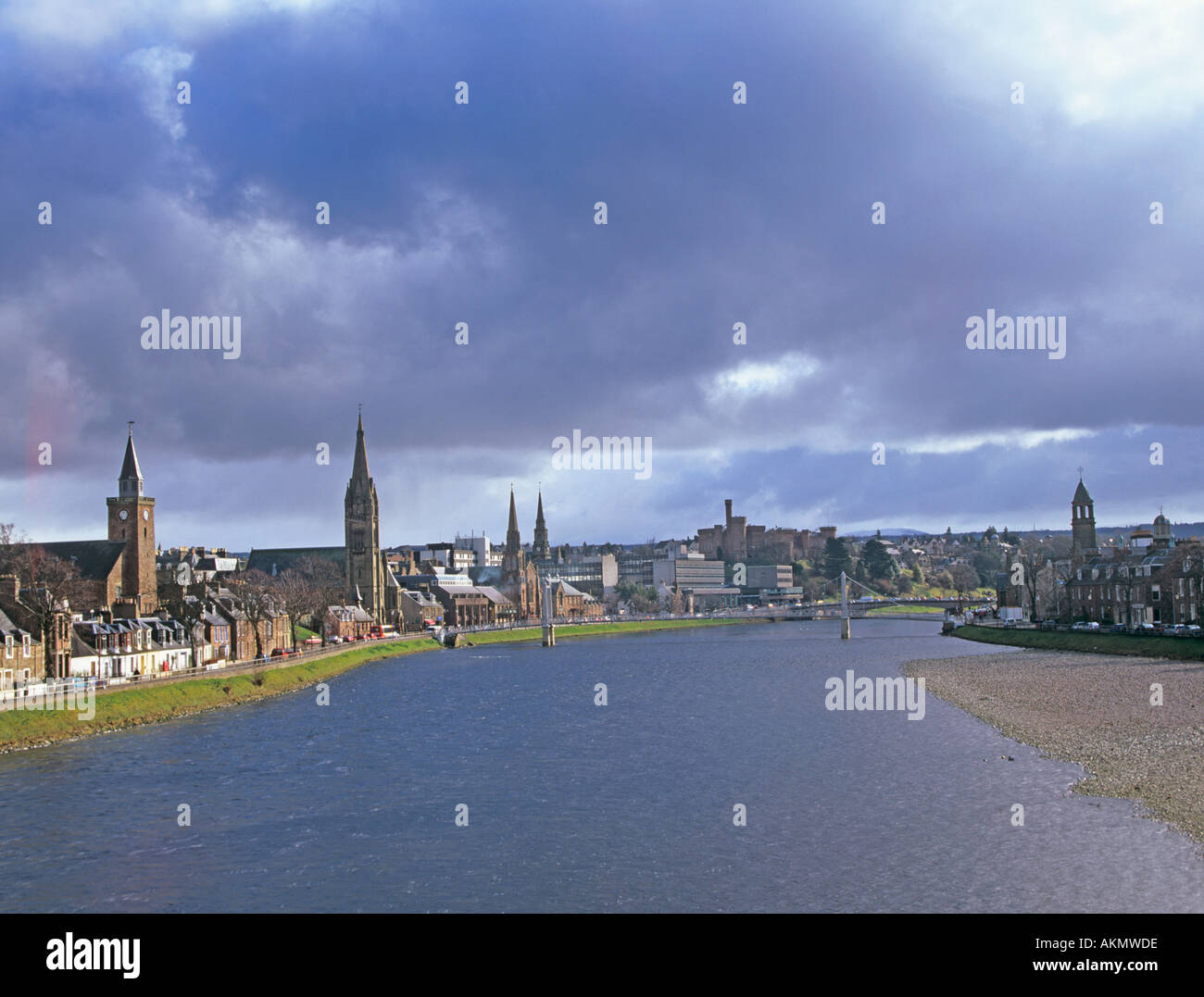 Inverness church spires hi-res stock photography and images - Alamy, image size:1300x1077