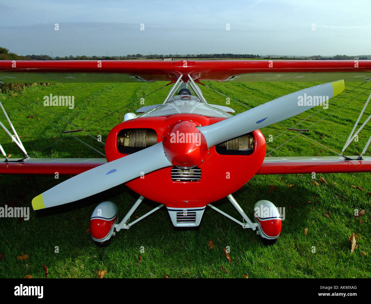 Kit plane, Temple Bruer, Lincolnshire Stock Photo