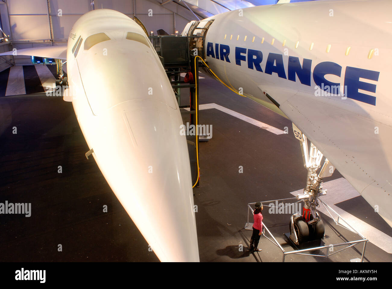 France, Seine Saint Denis, Air and space museum of Le Bourget, Concorde