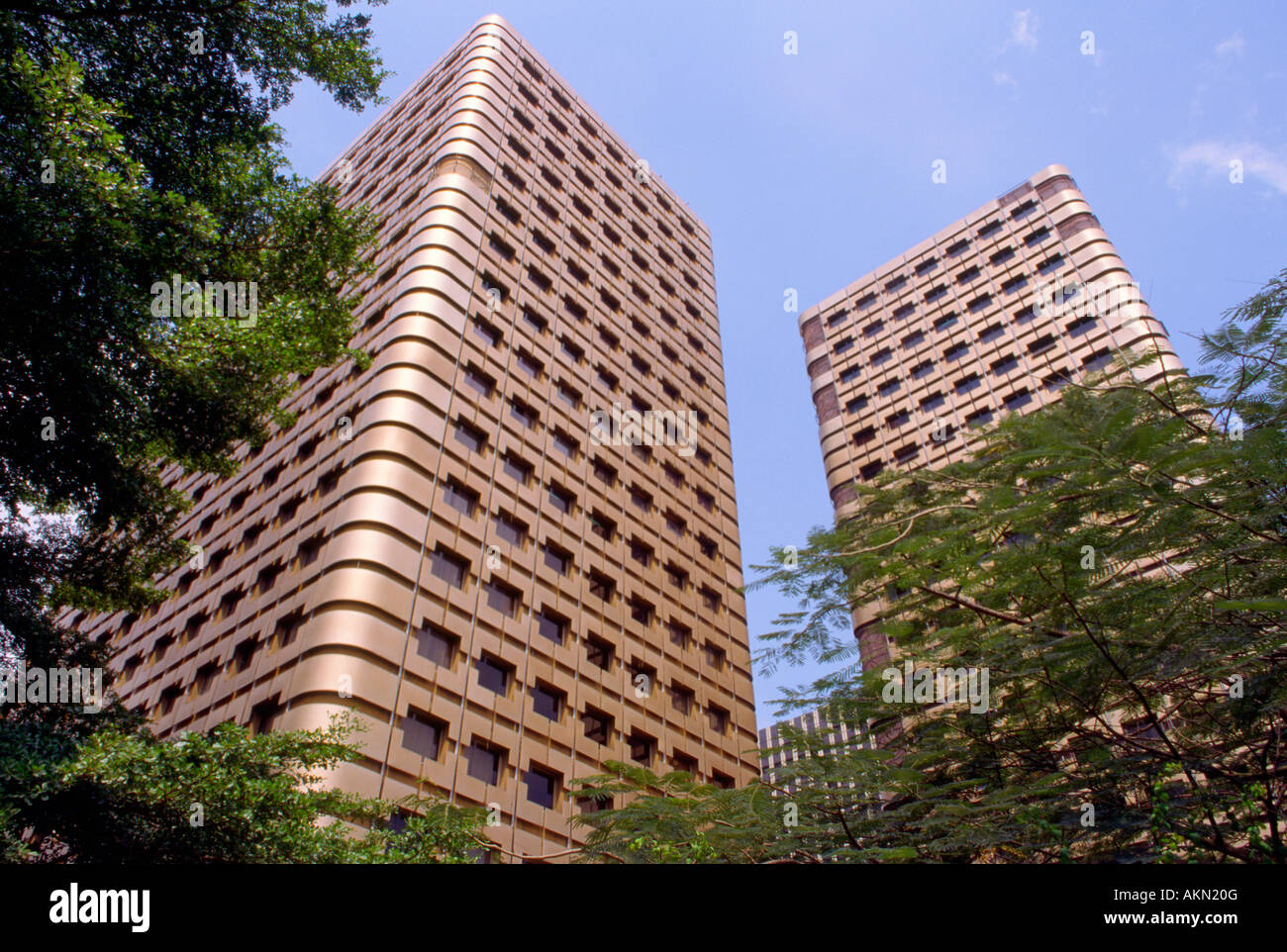 Modern office buildings Abidjan Cote d'Ivoire Stock Photo Alamy