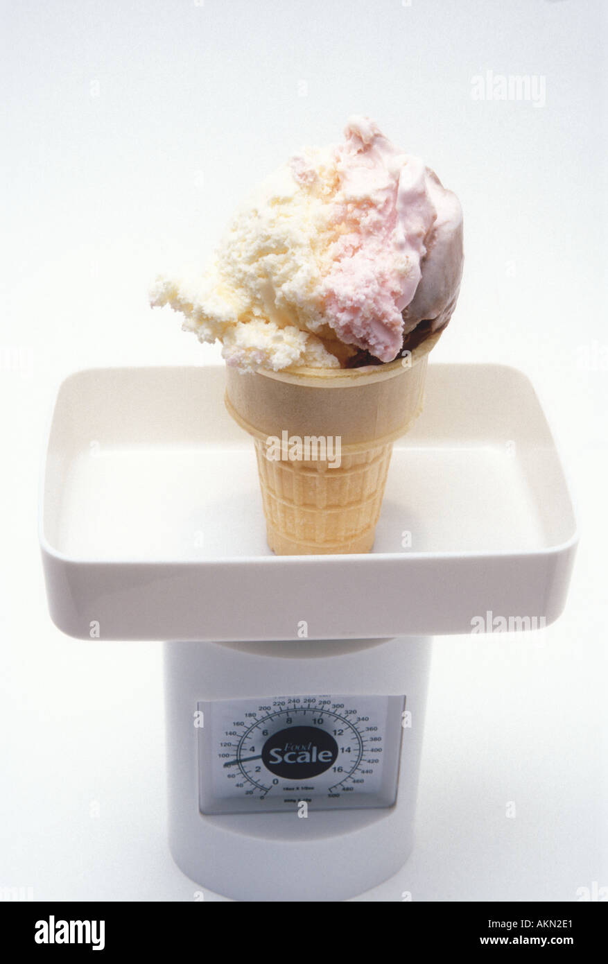 Multi flavored Ice Cream Stock Photo Alamy