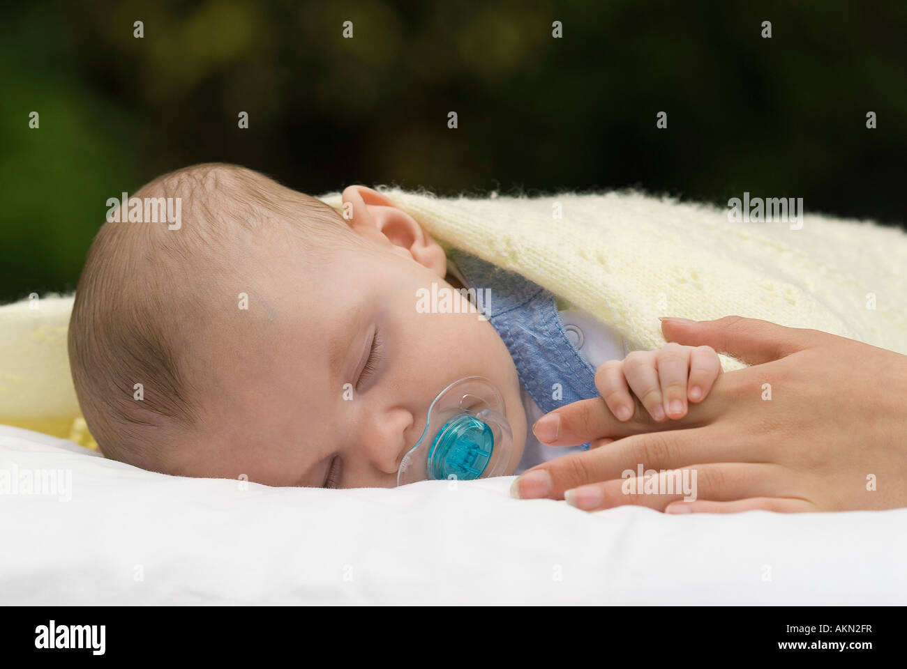 Dummy pacifier child asleep sleep hires stock photography and images