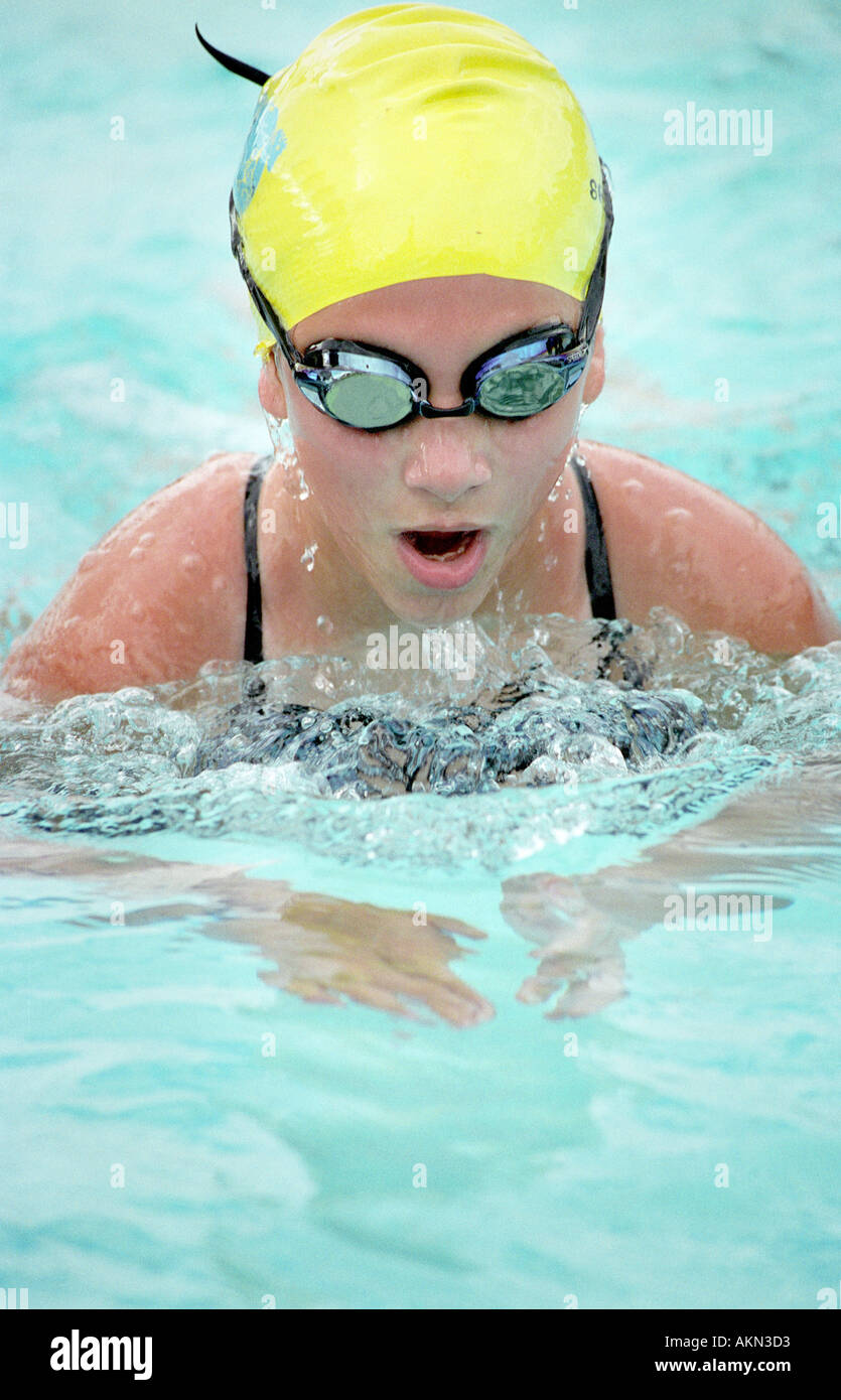 Swim race contestants hi-res stock photography and images - Alamy