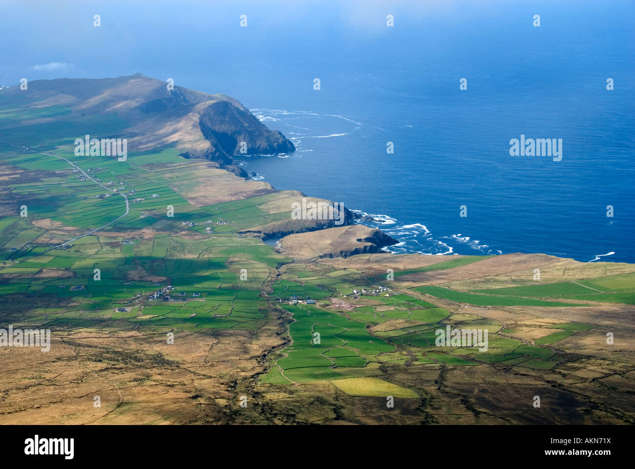 Ballydavid Head from Brandon Mountain, Dingle Peninsula, County Kerry,  Ireland Stock Photo - Alamy