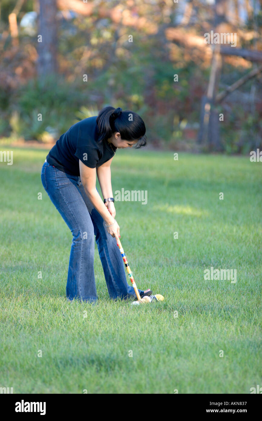 How to play croquet hires stock photography and images Alamy