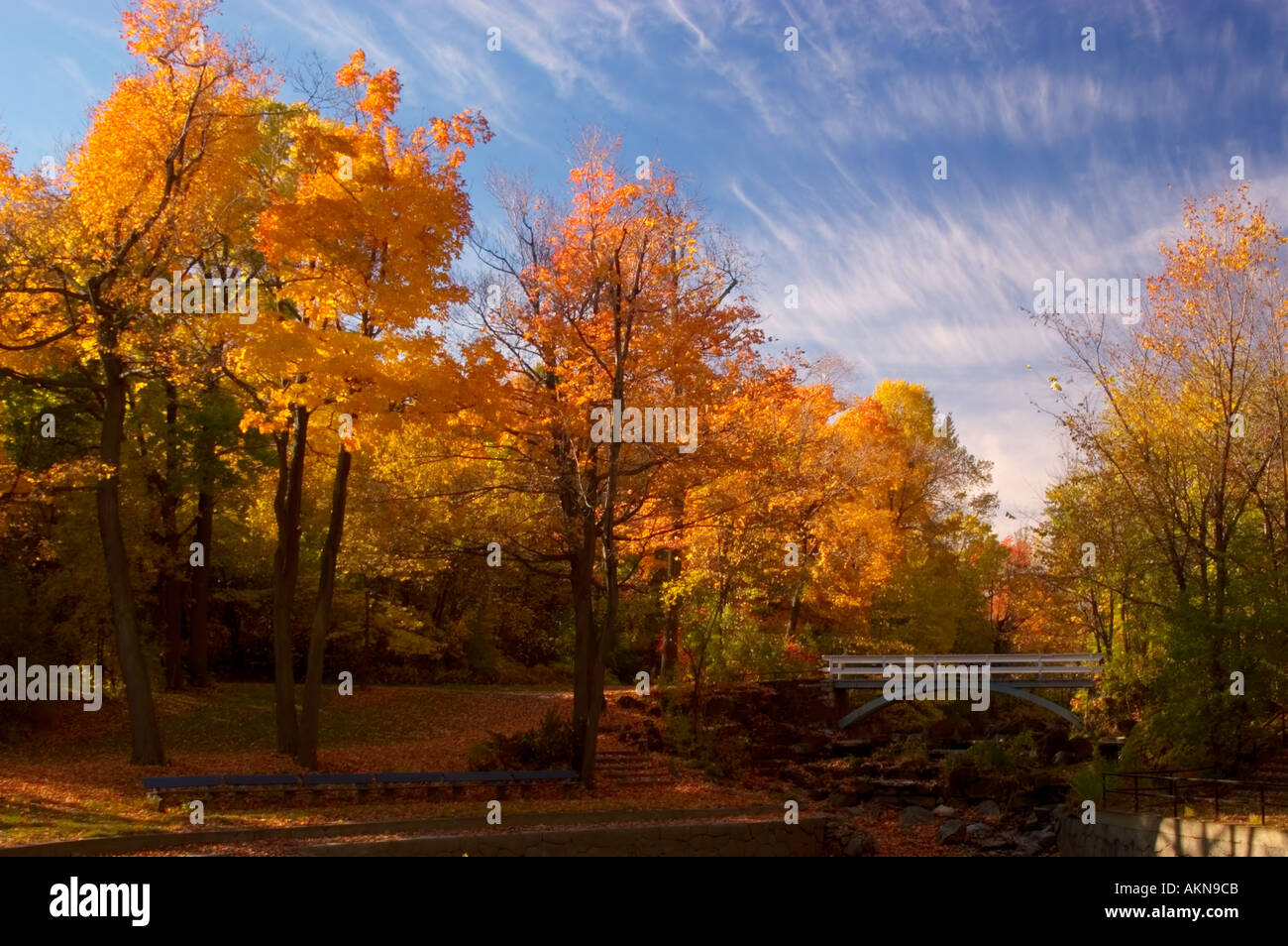 Ile SainteHelene, Parc des Iles, Montreal, Quebec, Canada Stock Photo