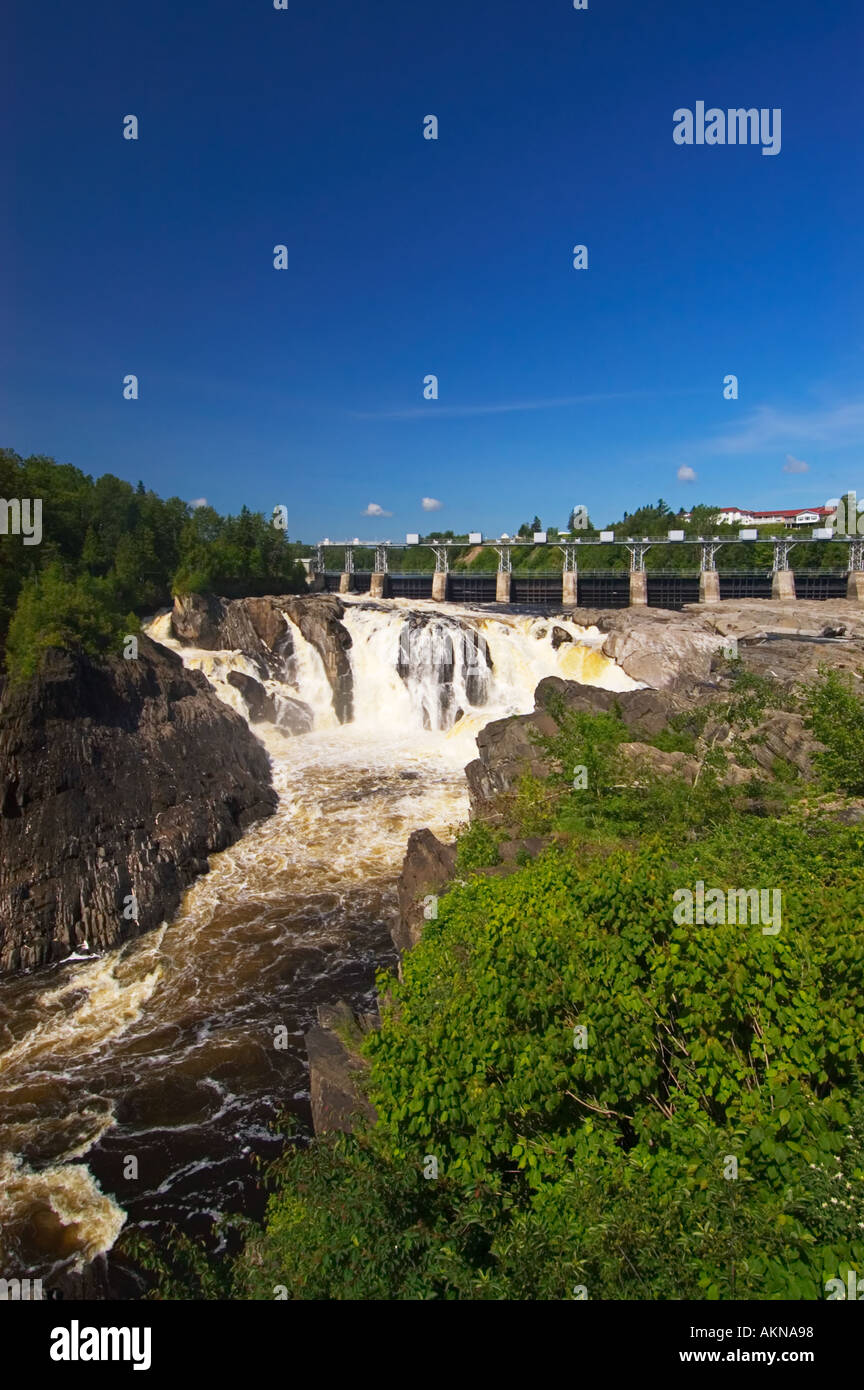Grand Falls, New Brunswick, Canada Stock Photo Alamy