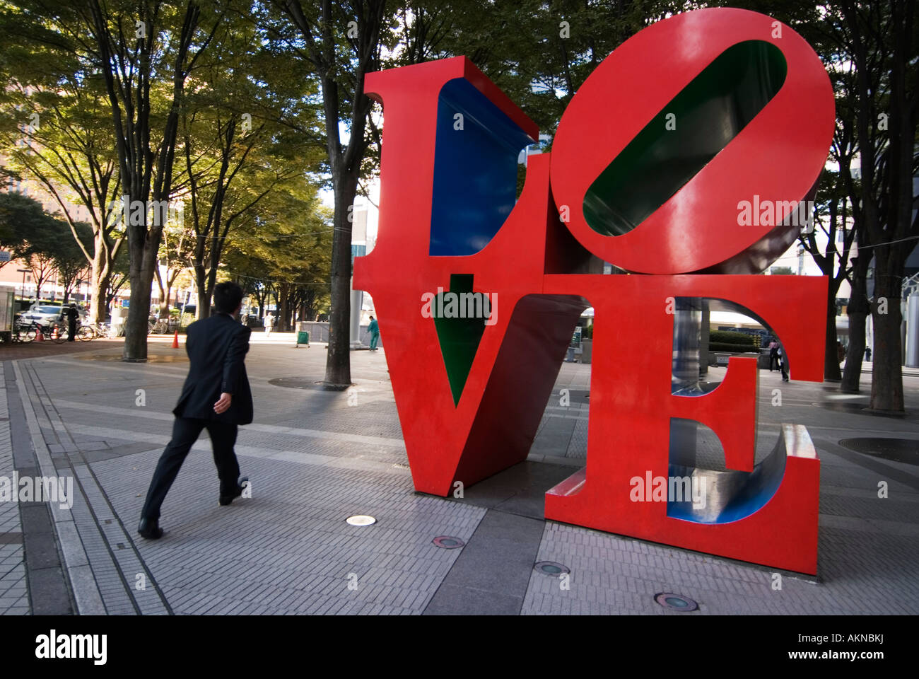 Love sculpture shinjuku tokyo japan hires stock photography and images