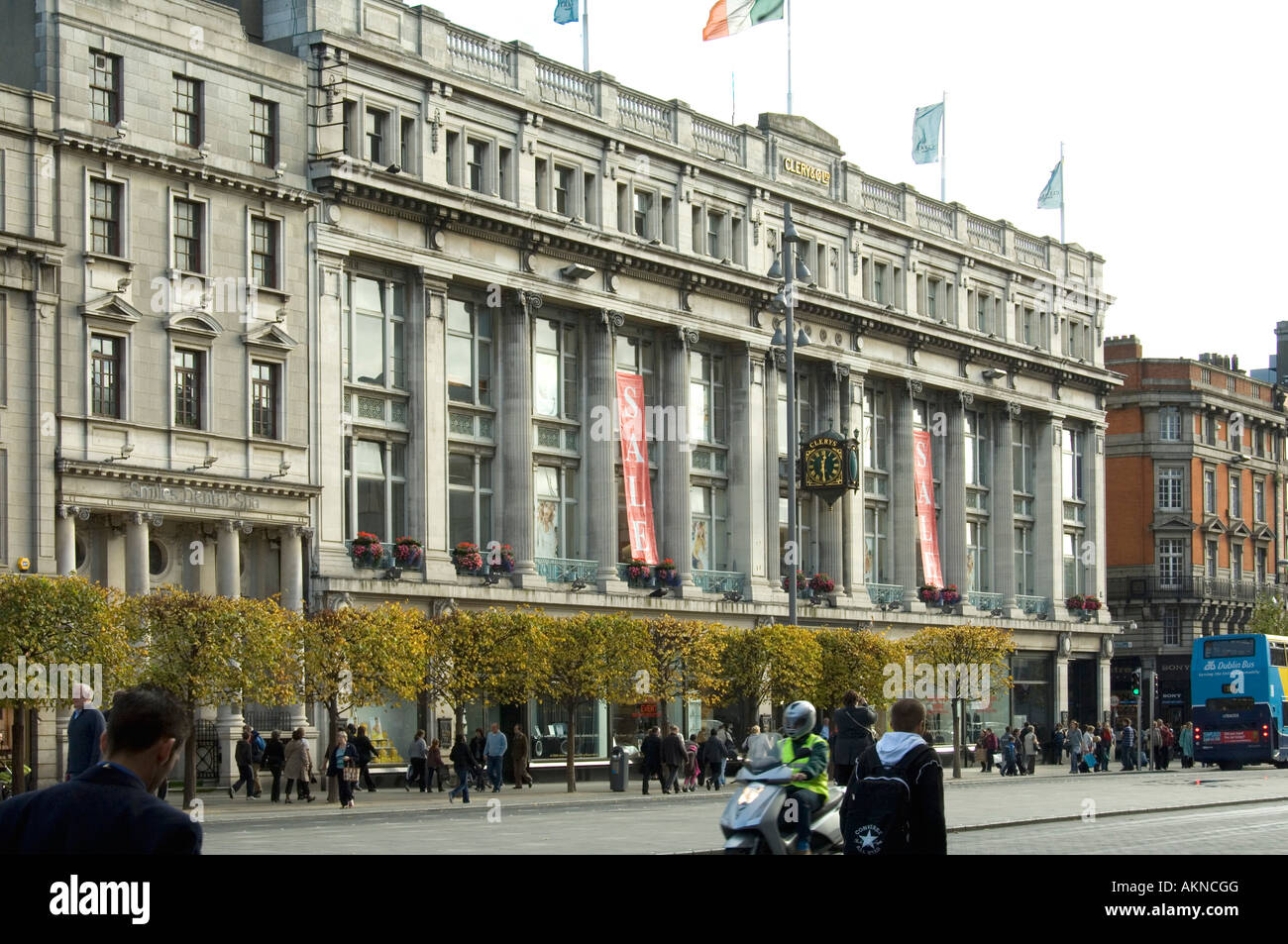Clery's department store on Dublin's main thoughfare, O'Connell Street