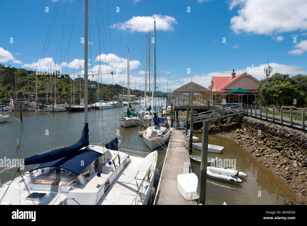 Harbour in the Town Basin, Whangarei, Northland, North Island, New