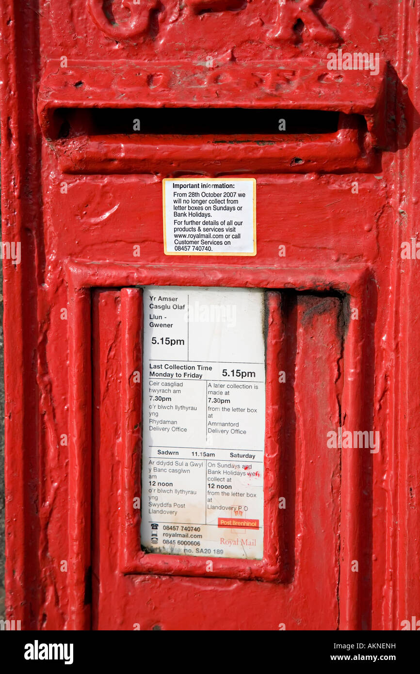 Mail Collection Times Stock Photos & Mail Collection Times Stock Images