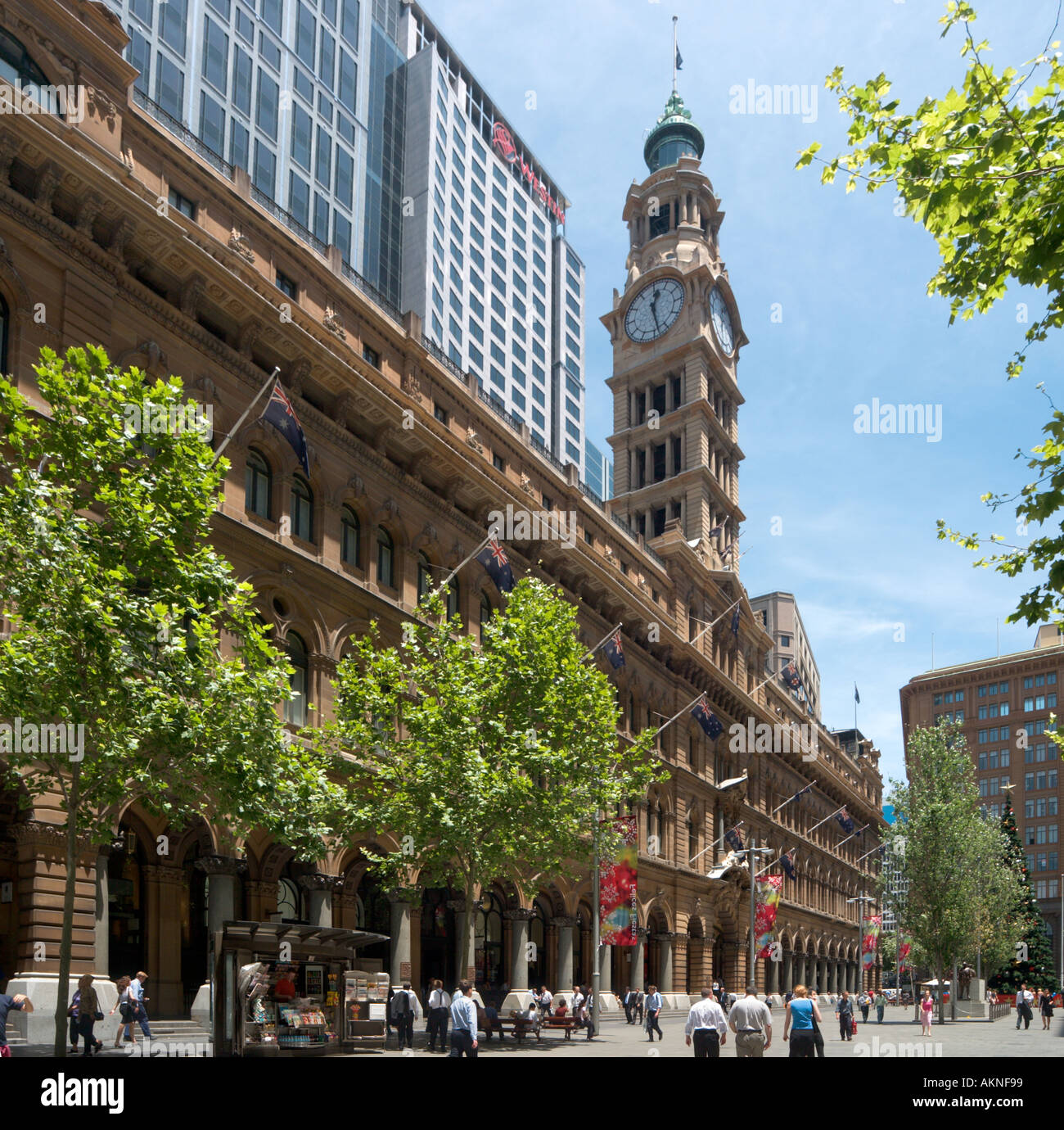 Old General Post Office Building (now a Westin Hotel), Martin Place, Sydney, New South Wales, Australia Stock Photo