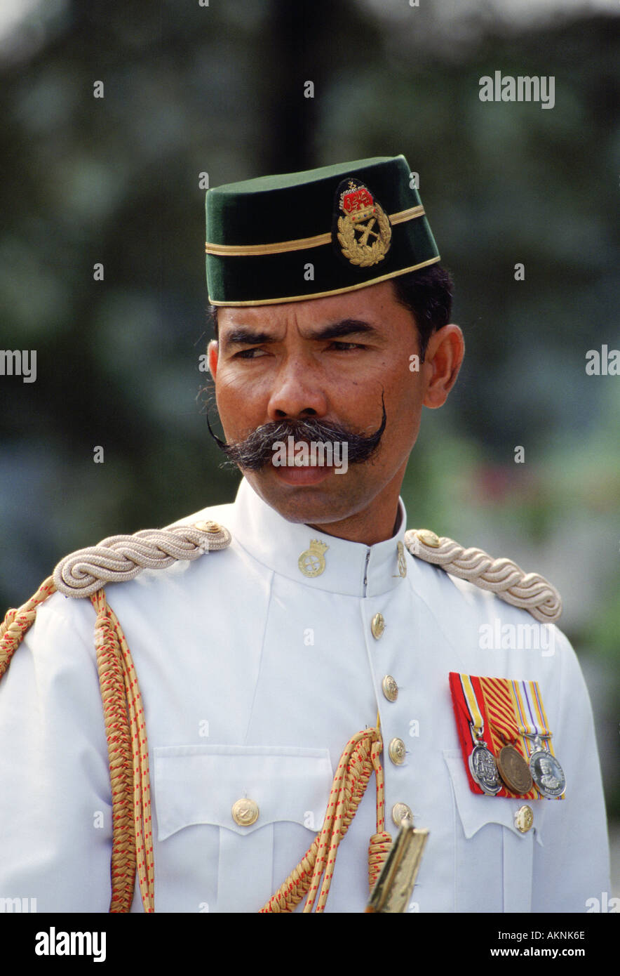 Military man Malaysia Stock Photo