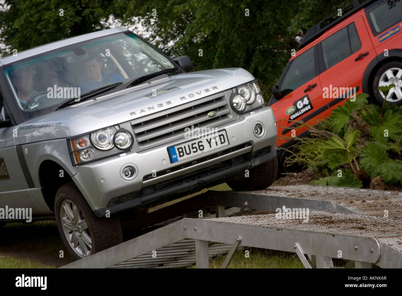 Edinburgh Range Rover Range Rover on display during the Royal Highland show at Ingilston ...