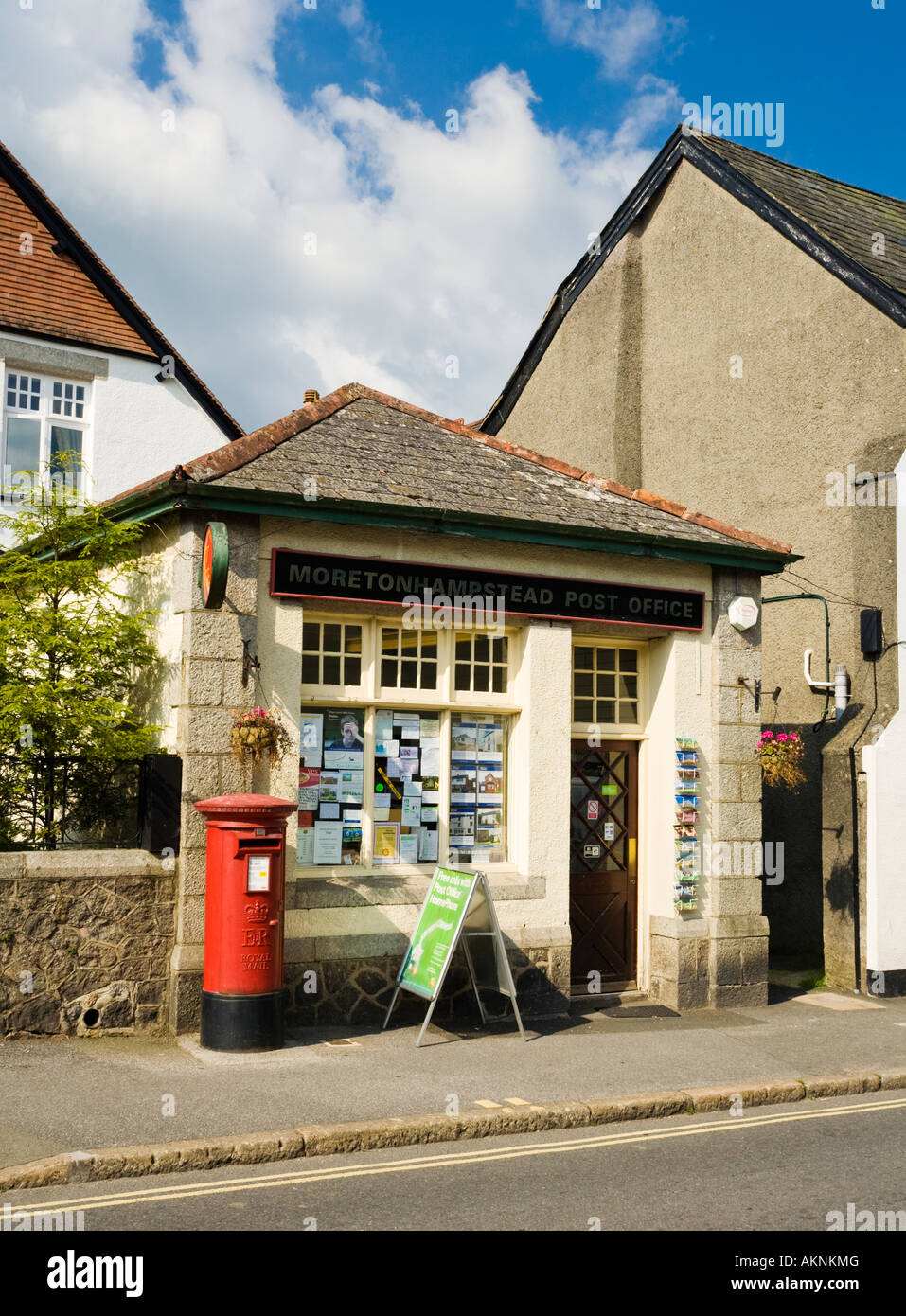 Small rural village shop and post office, Moretonhampstead, Devon, UK