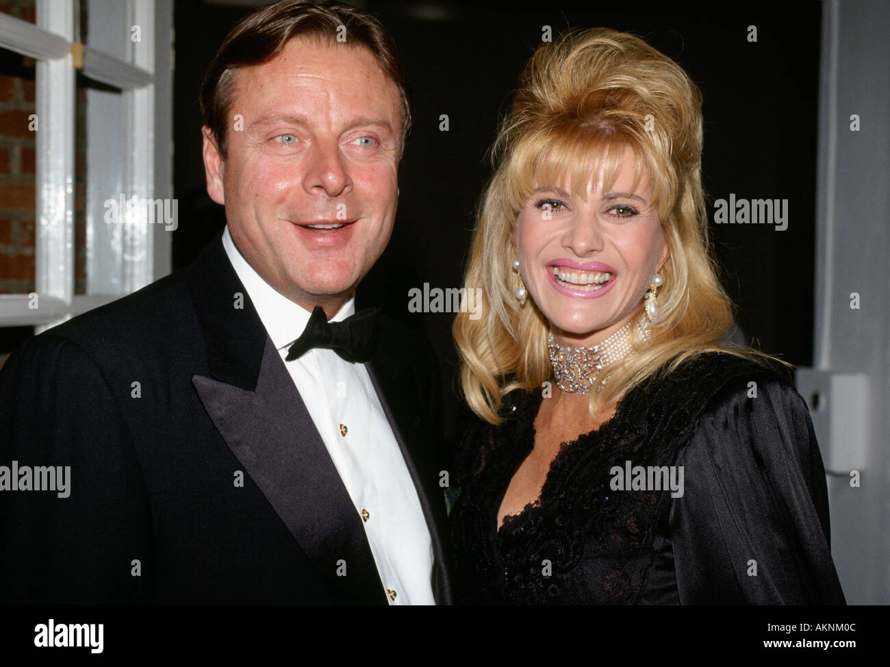 Ivana Trump and her boyfriend Riccardo Mazzuchelli at the Serpentine  Gallery in Hyde Park London England Stock Photo - Alamy