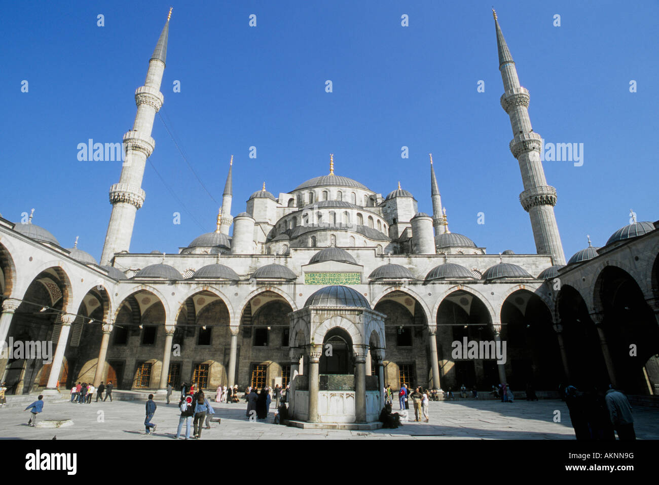 Turkey Istanbul Blue Mosque Sultan Ahmet Camii Stock Photo - Alamy