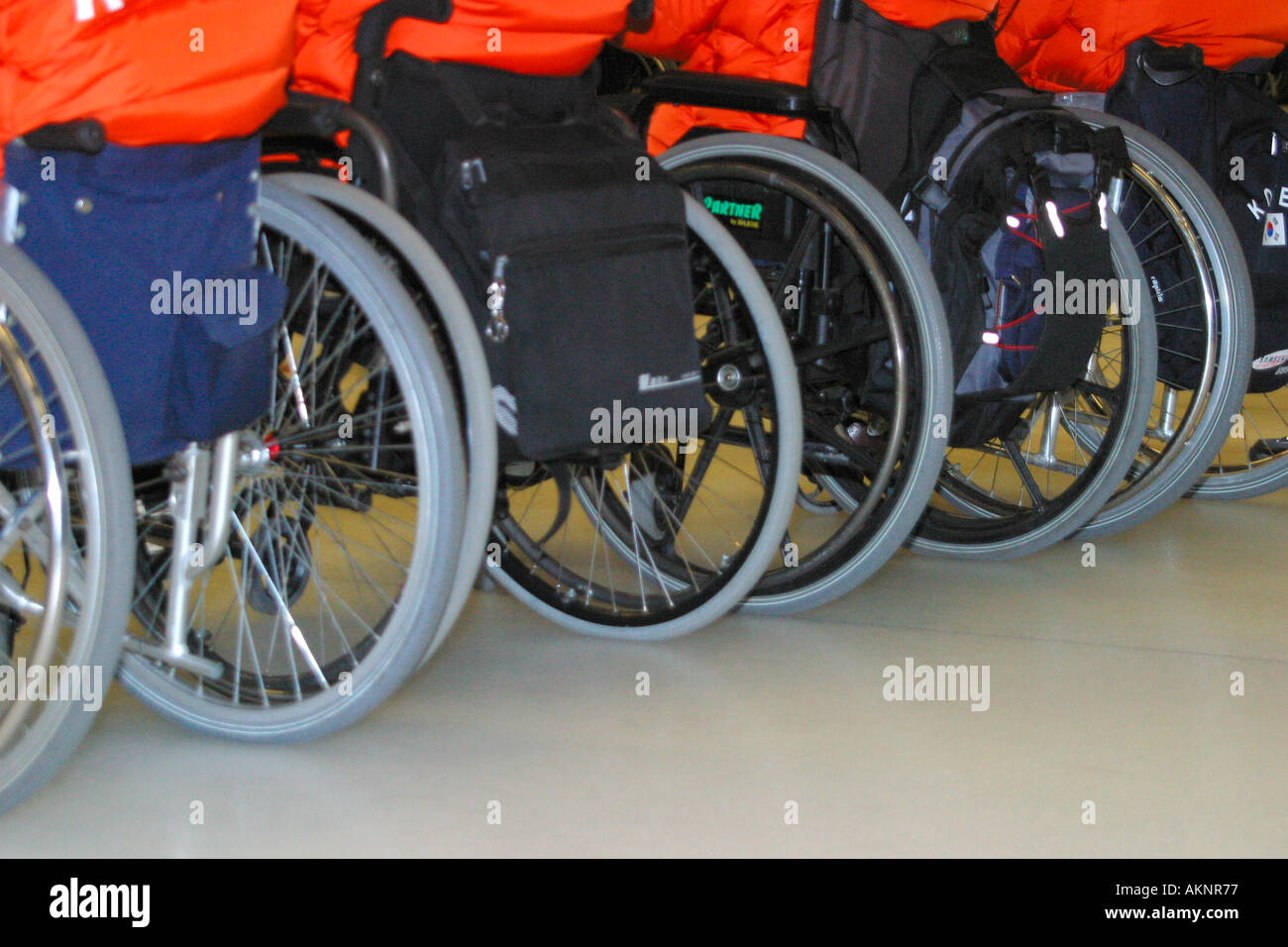 competitors in world wheelchair curling championships Braehead Glasgow