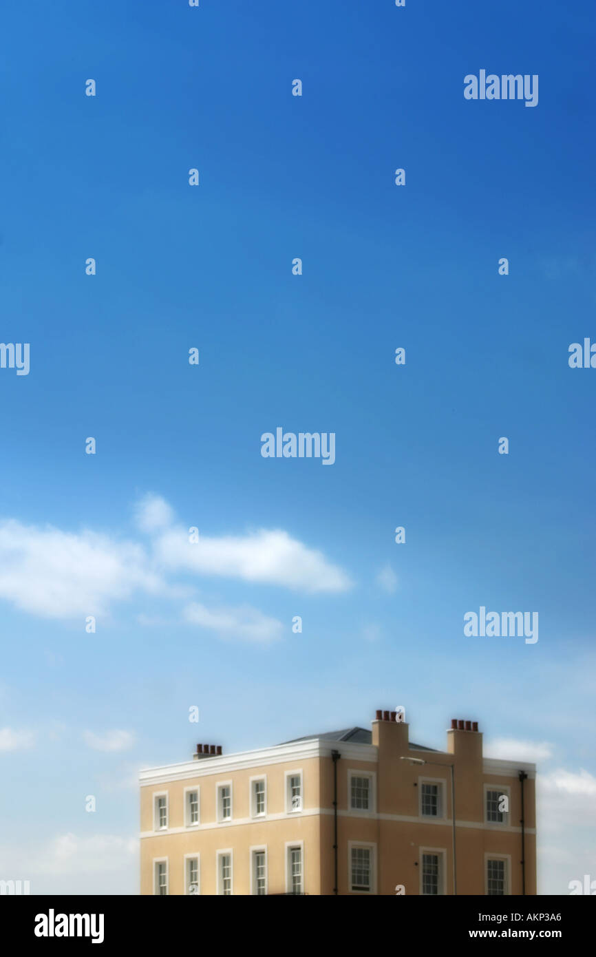 Flat roof house hi-res stock photography and images - Alamy