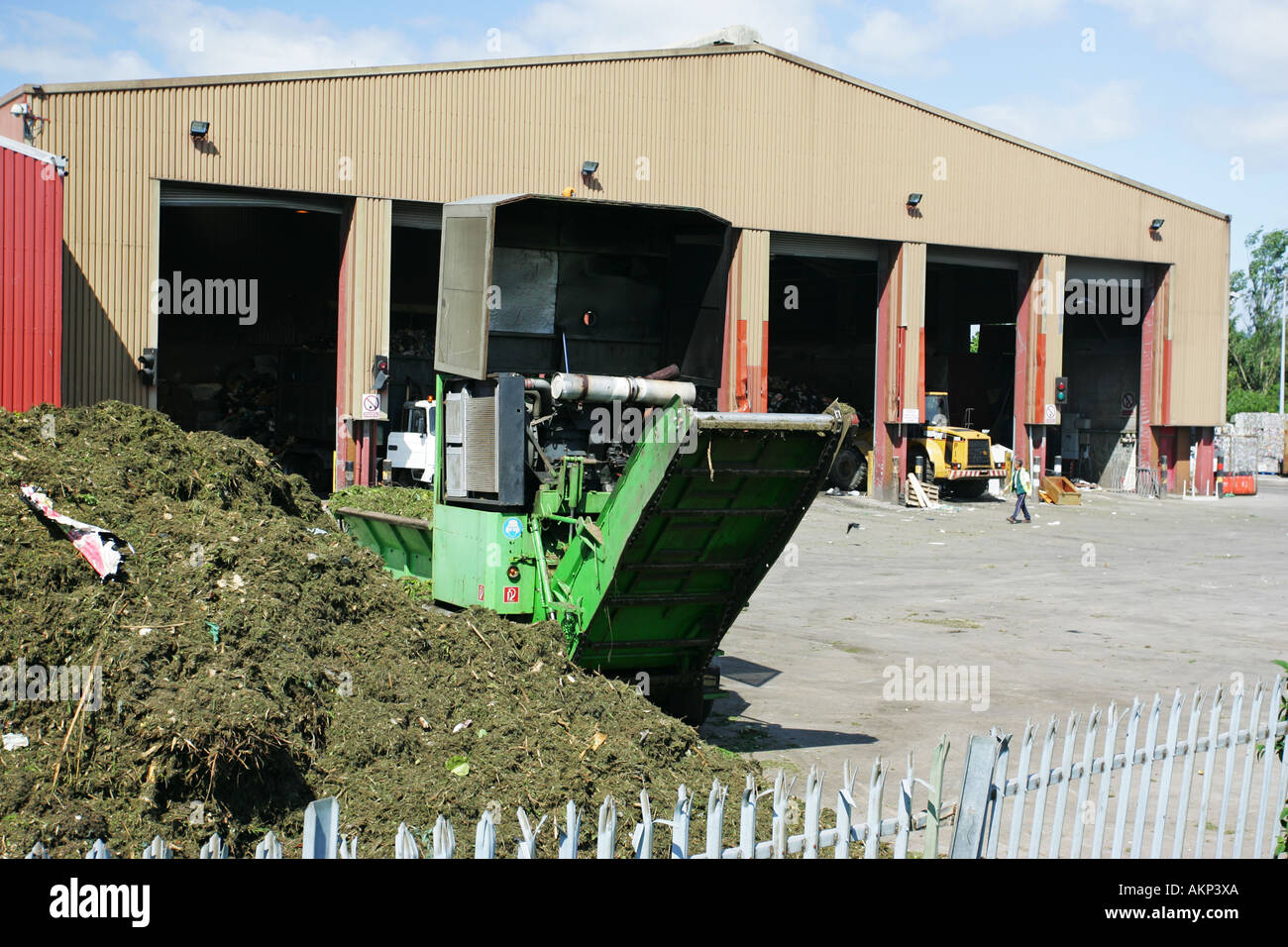 Civic amenity recycling centre council dump waste disposal services