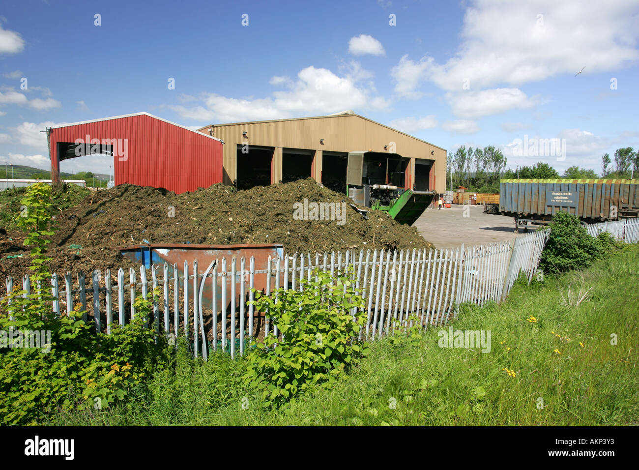 Civic amenity recycling centre council dump waste disposal services