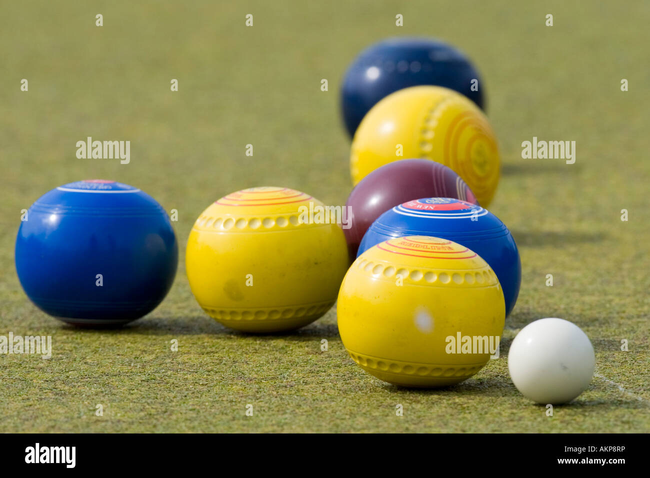 New Zealand Open Bowls Championships Henderson Bowls Auckland New Zealand Friday November 23 2007 Stock Photo