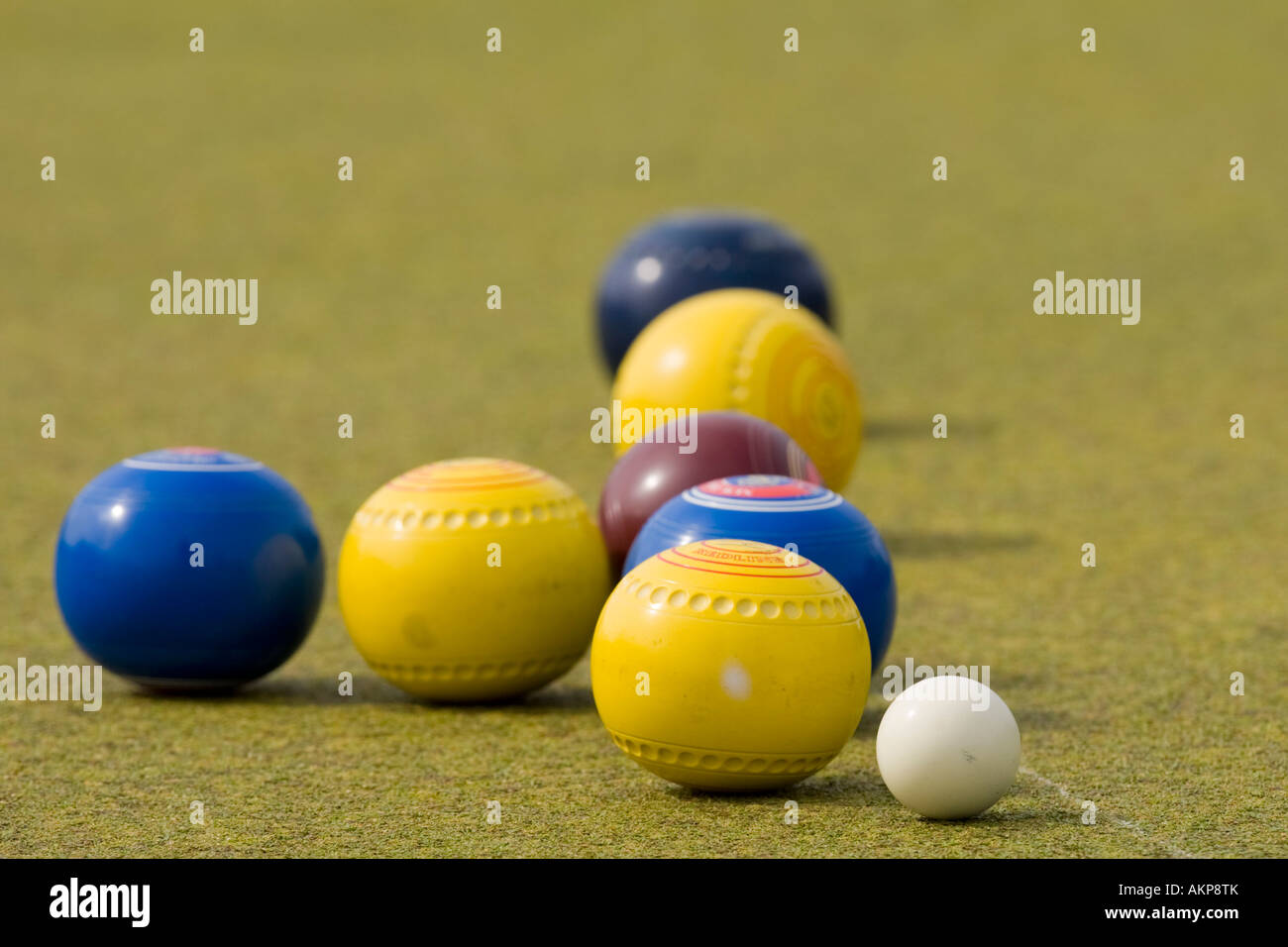 New Zealand Open Bowls Championships Henderson Bowls Auckland New Zealand Friday November 23 2007 Stock Photo