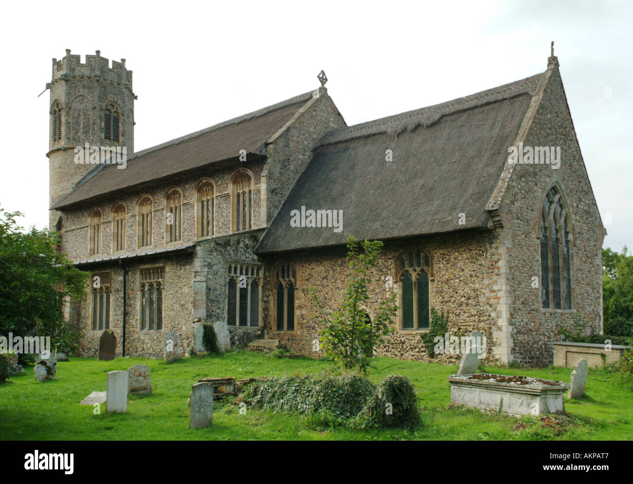 The parish church of St. Nicholas, Potter Heigham, Norfolk Broads