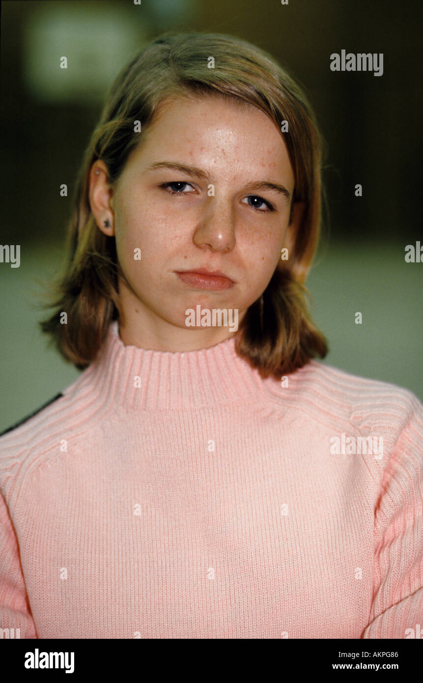 Germany Free time Portrait of a young woman  Stock Photo