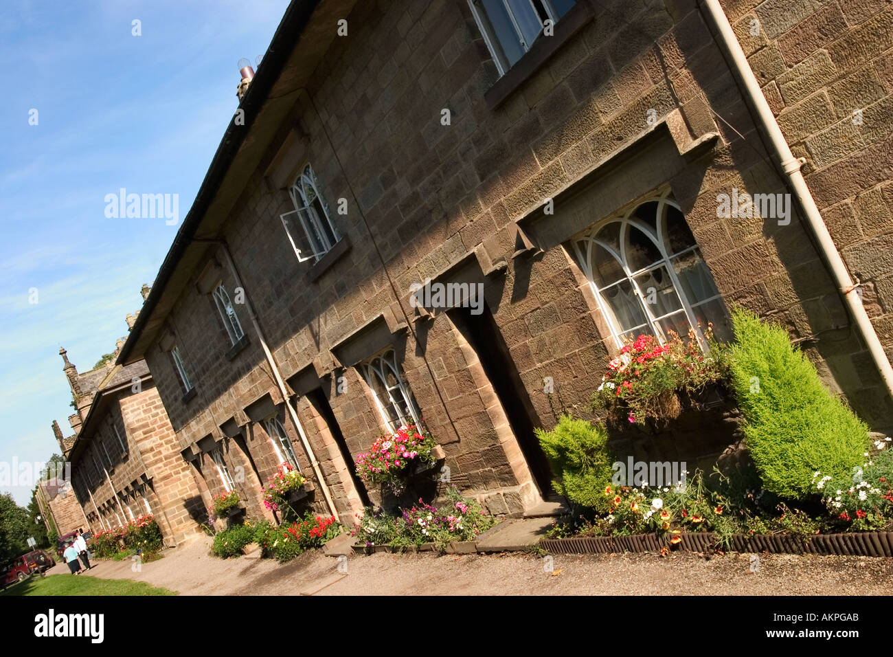 Pretty Terraced Cottages in the Picturesque Village of Ripley between