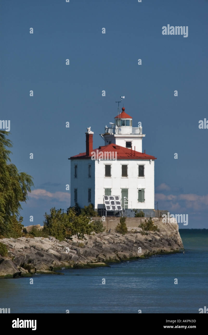 Fairport Harbor West Lighthouse Lake Erie Rairport Harbor Ohio Stock Photo Alamy