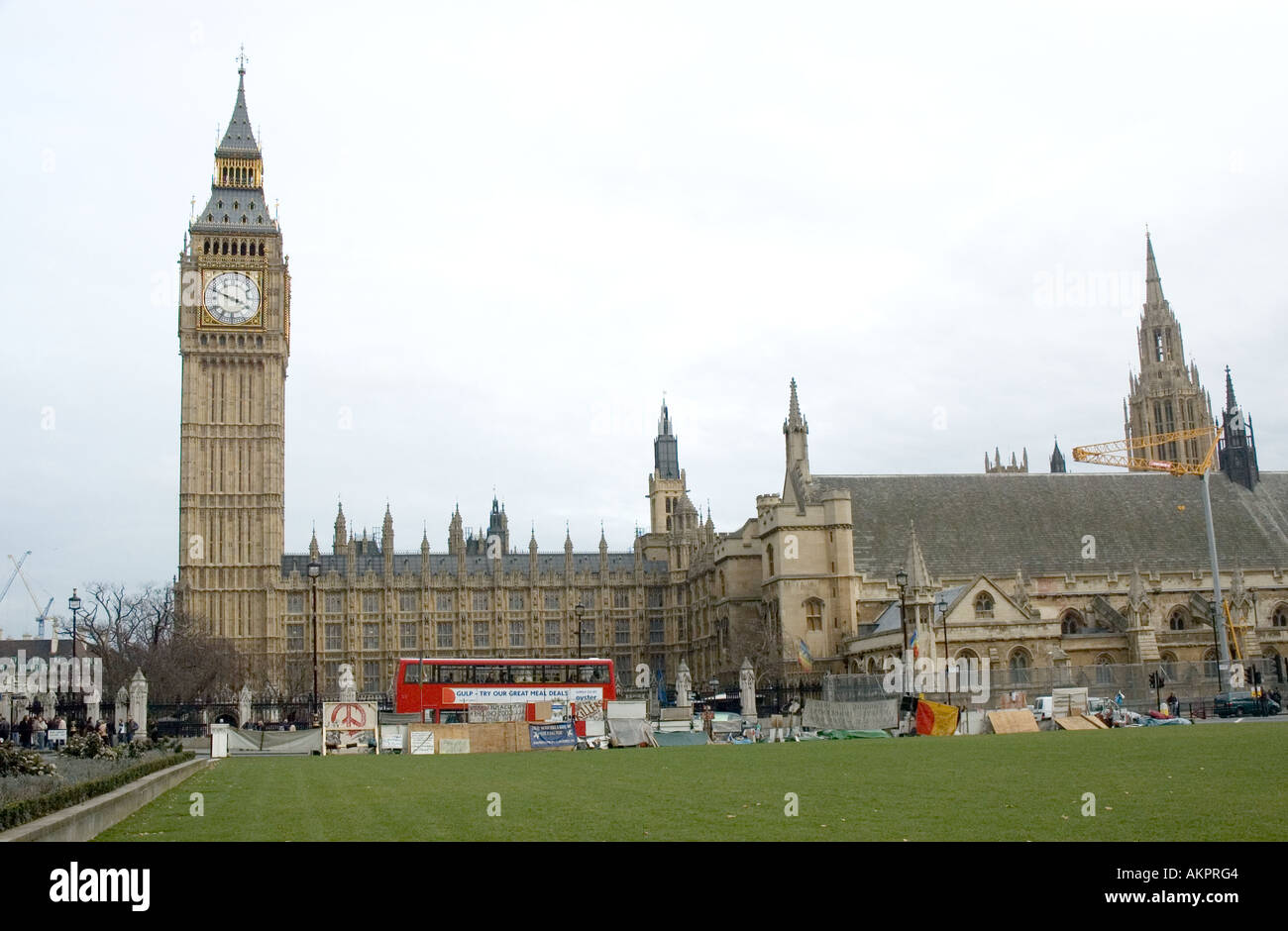 the houses of parliament in westminster london Stock Photo