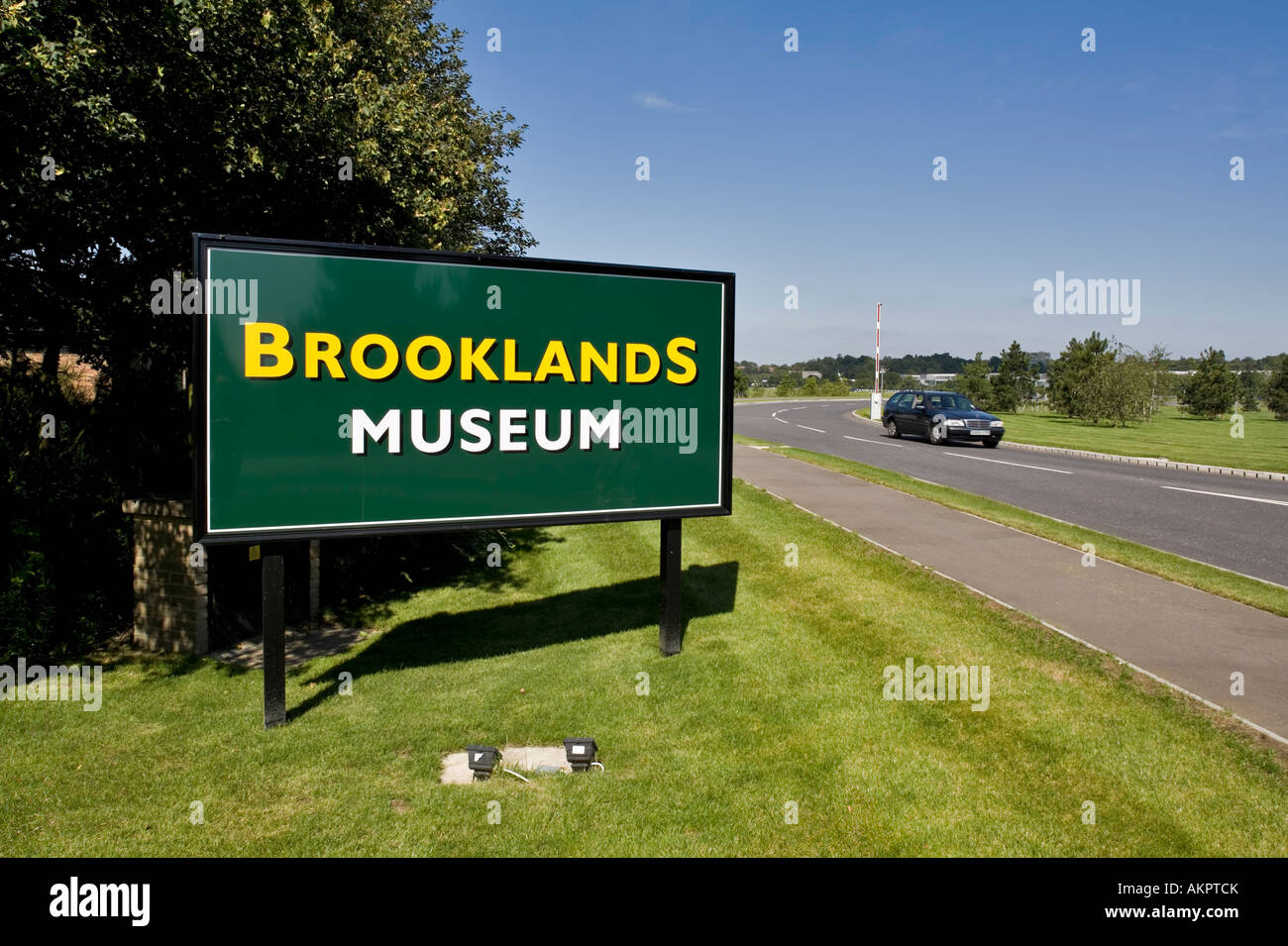 Brooklands Museum of British Motorsport and Aviation Stock Photo