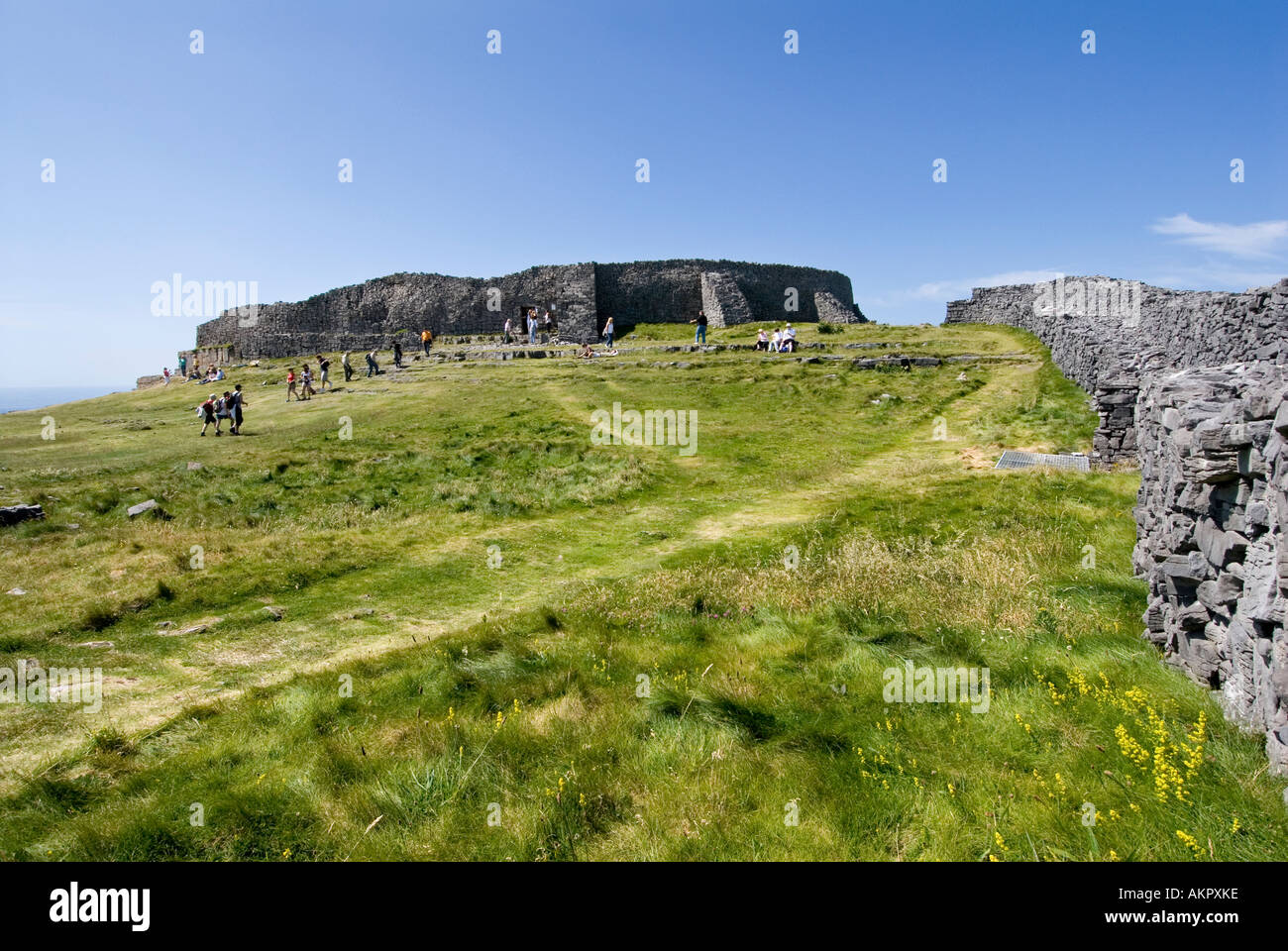 Dun aonghus fort aran islands hi-res stock photography and images - Alamy