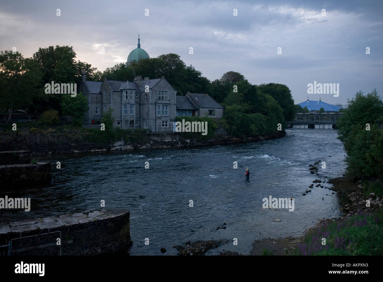 River Corrib, Galway Stock Photo - Alamy