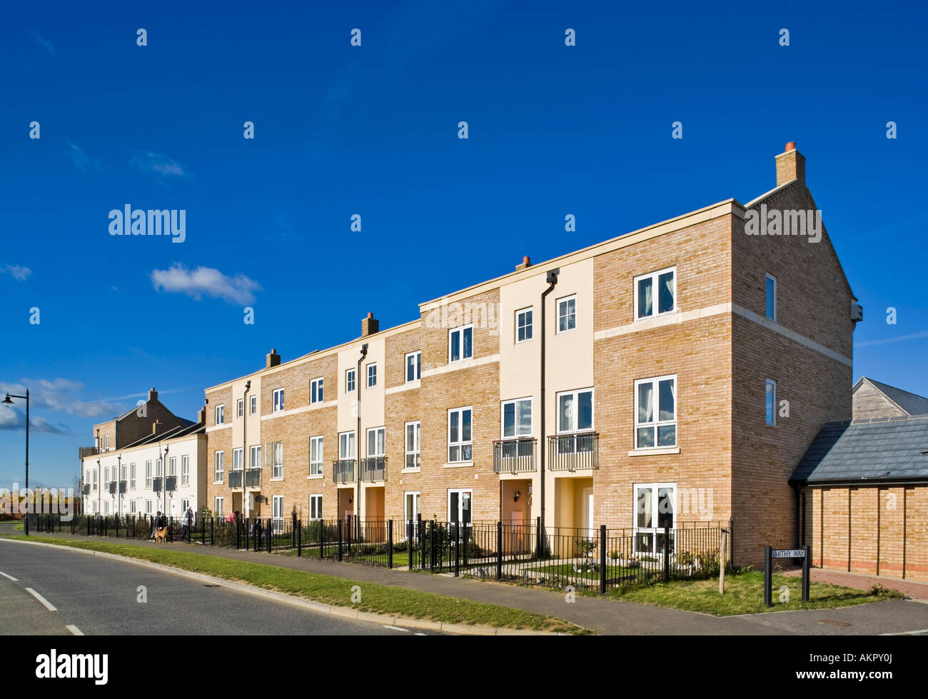 Housing at Cambourne Village Cambridgeshire Stock Photo Alamy