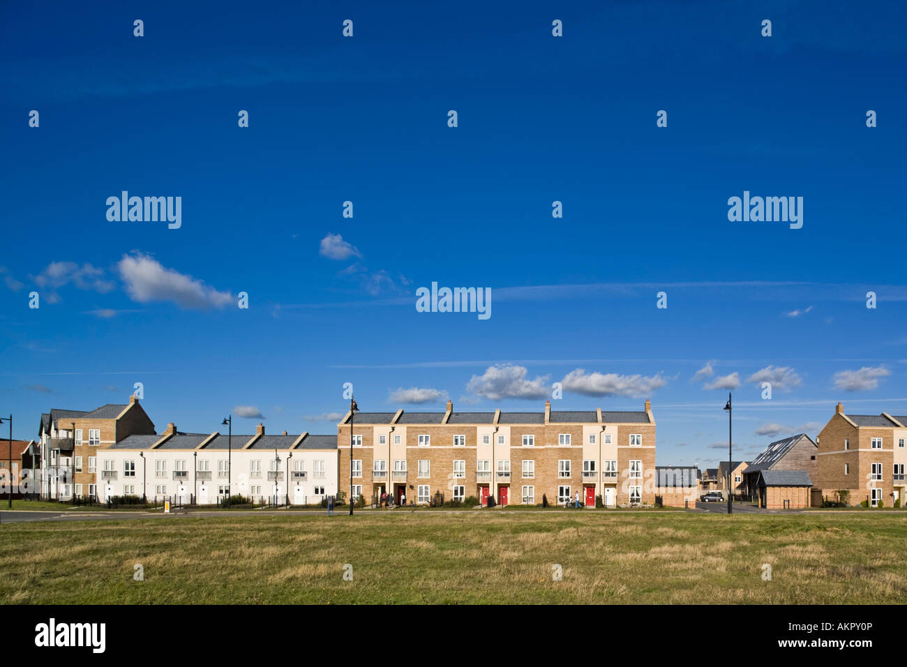 Housing at Cambourne Village Cambridgeshire Stock Photo Alamy