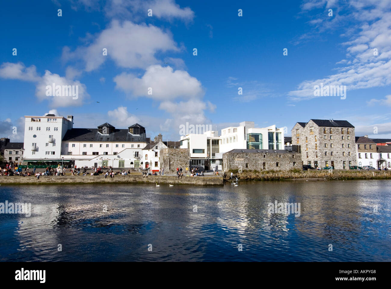 Spanish arch galway harbour hi-res stock photography and images - Alamy