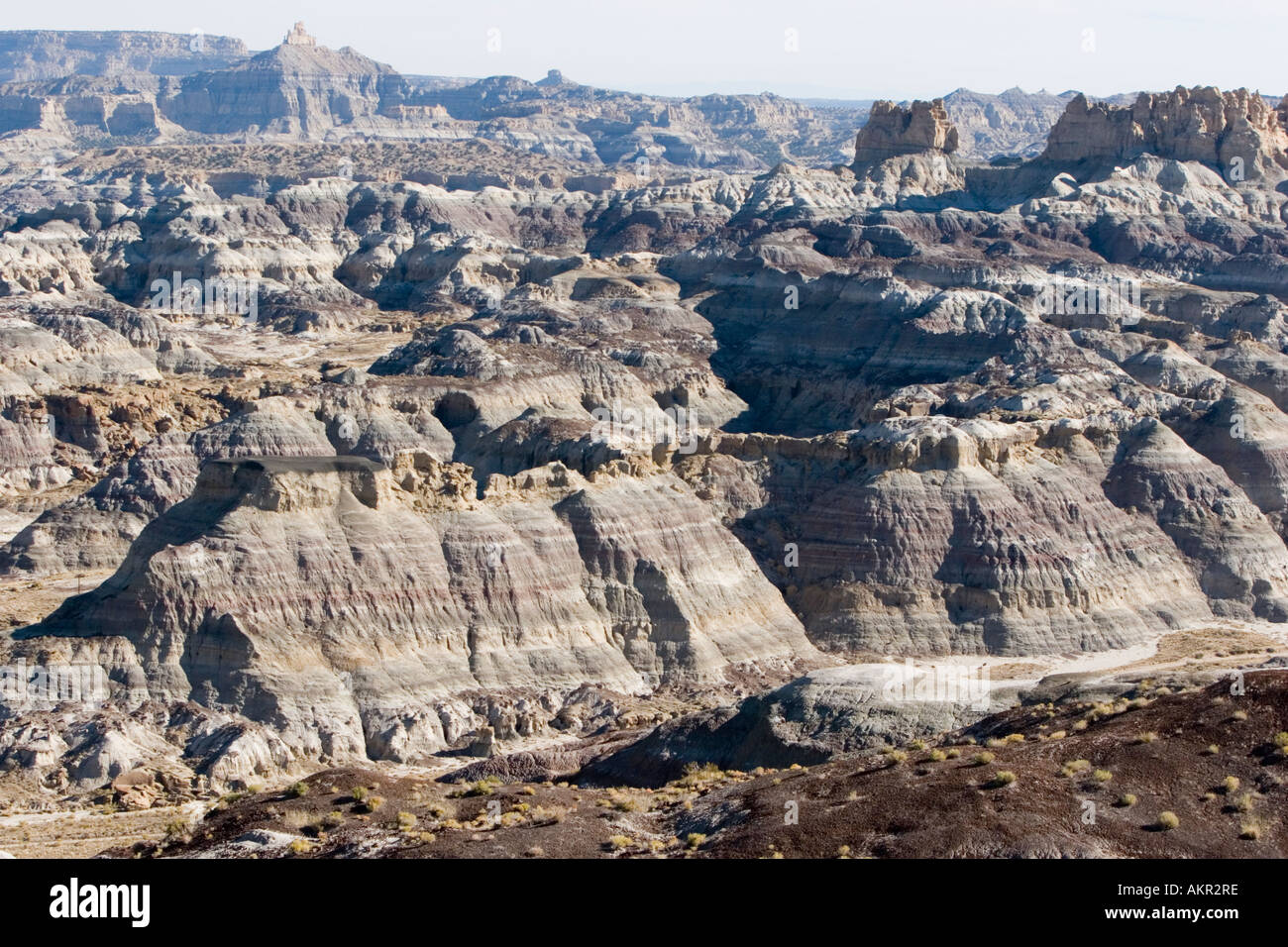 Badlands of New Mexico Stock Photo Alamy
