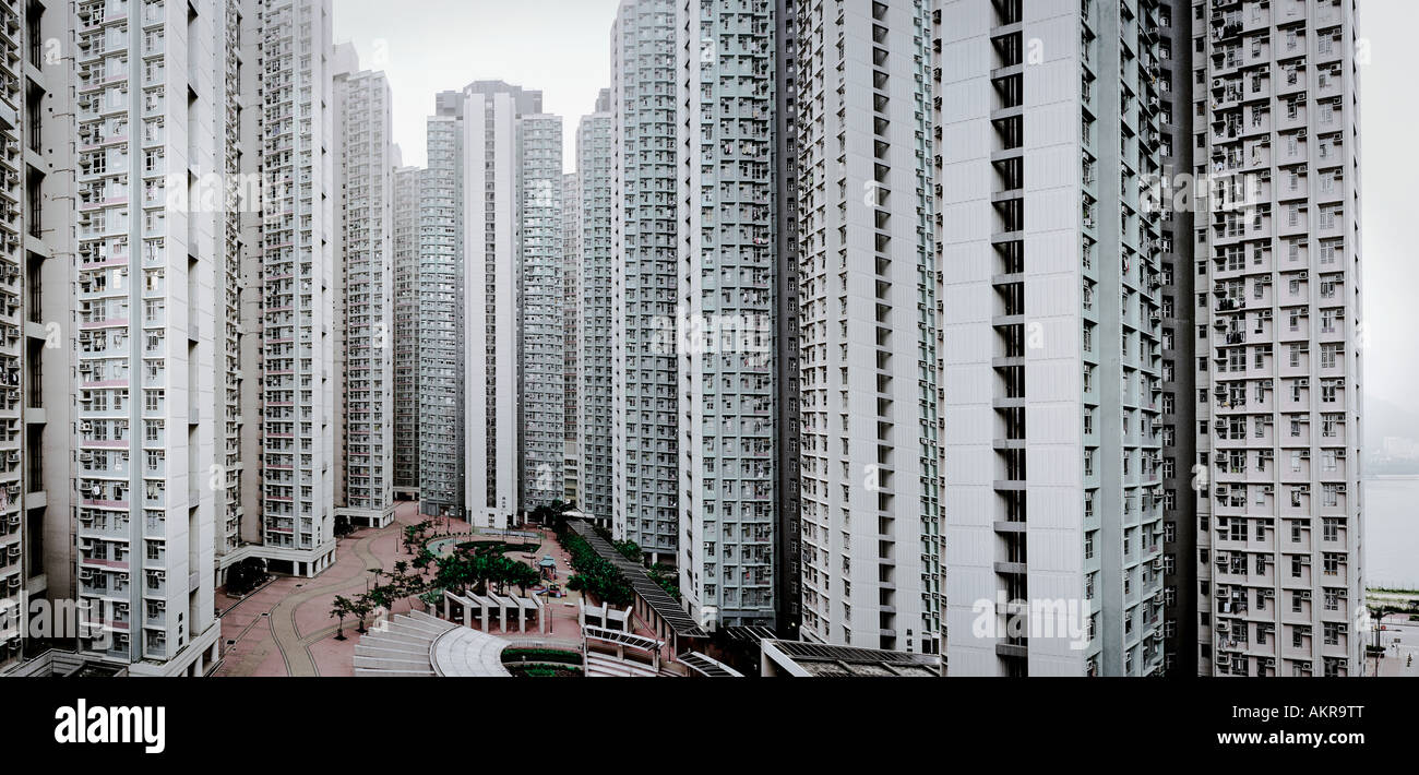 Hong kong apartments Stock Photo - Alamy