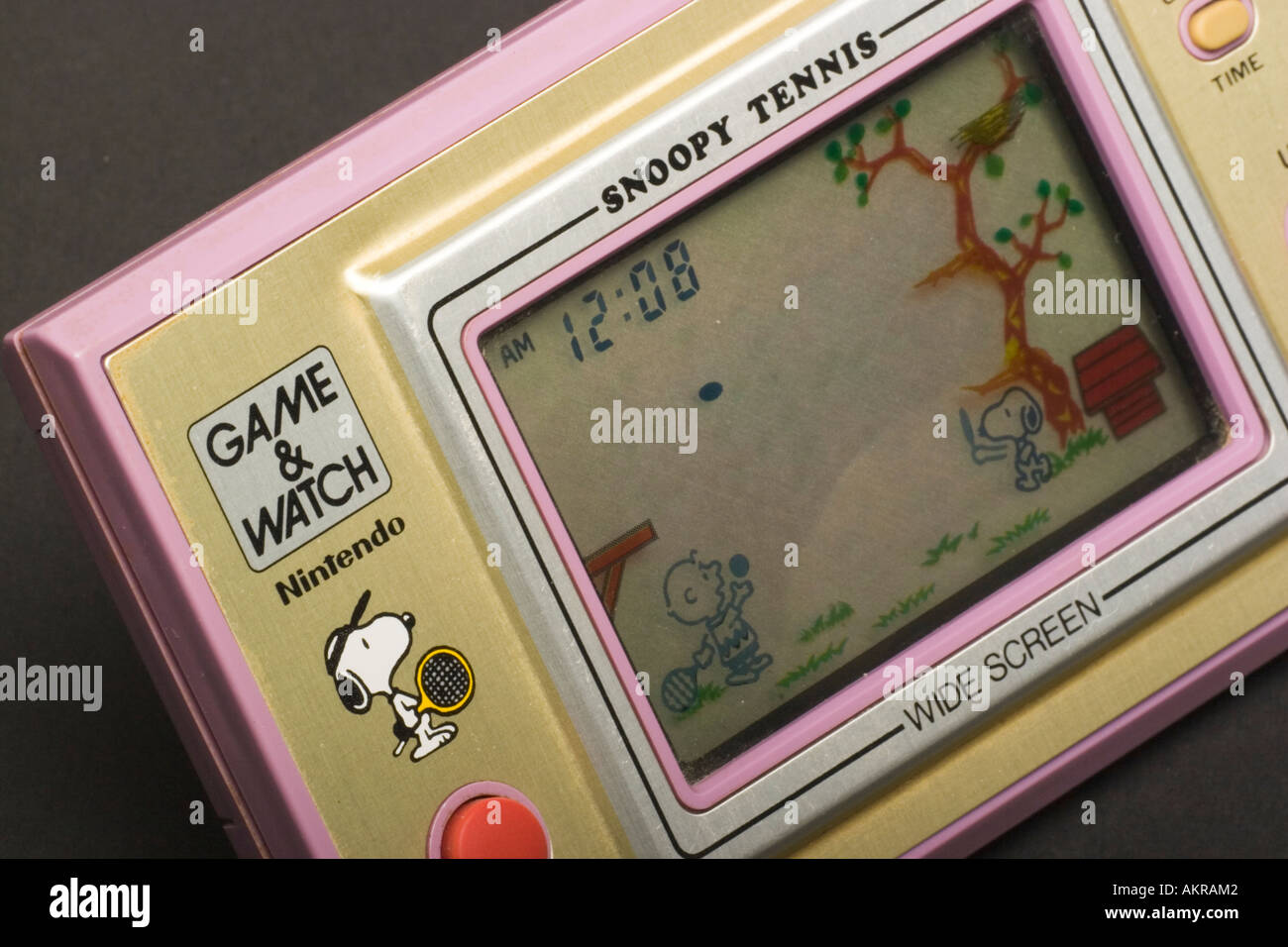 Nintendo Game Watch Snoopy Tennis Gadget Vintage Computer Stock Photo -  Alamy