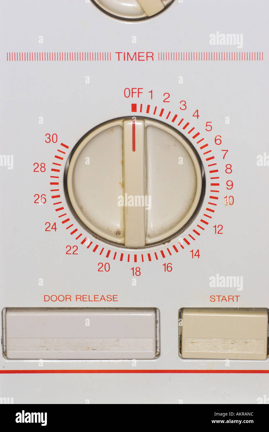 Microwave oven control panel Stock Photo Alamy