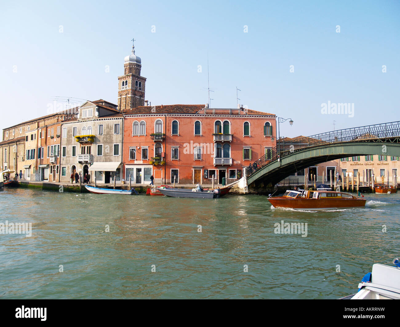 Murano Venice Stock Photo